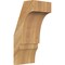 Ekena Millwork 6"W x 6"D x 14"H Balboa Rough Sawn Knee Brace, Western Red Cedar BRC06X06X14BOA00RWR - alternate 1